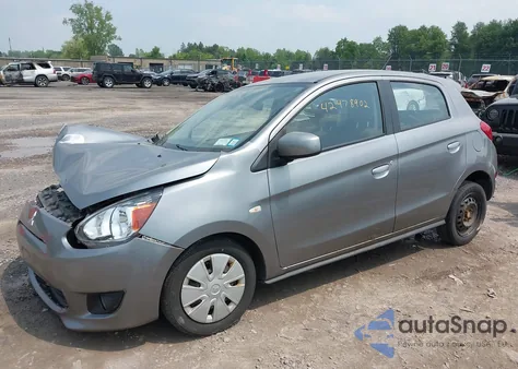 2015 Mitsubishi Mirage De z USA, uszkodzony, nr VIN ML32A3HJ8FH055975
